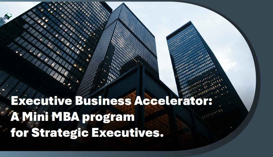 Executive Business Accelerator: A Mini MBA Program for Strategic Executives ( Επιδοτημένο από ΑνΑΔ)